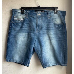 Ecko Unltd. Sz. 38 Bermuda Denim Jeans Short relaxed fit rigid Y2K Baggy